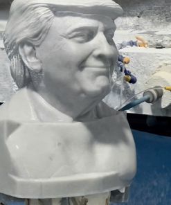 Custom stone marble portraits