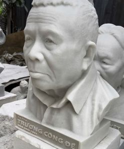 Custom stone marble portraits