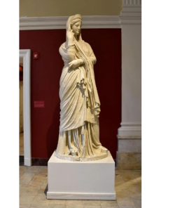 Statue of a woman, the so-called 'Pudicitia' type