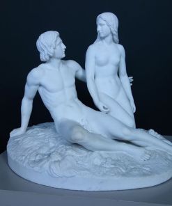 Adam and Eve Before the Fall - Jens Adolf Jerichau