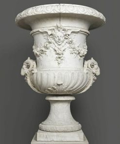 Vase with the attributes of Spring