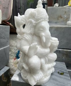 Natural marble Ganesha statue