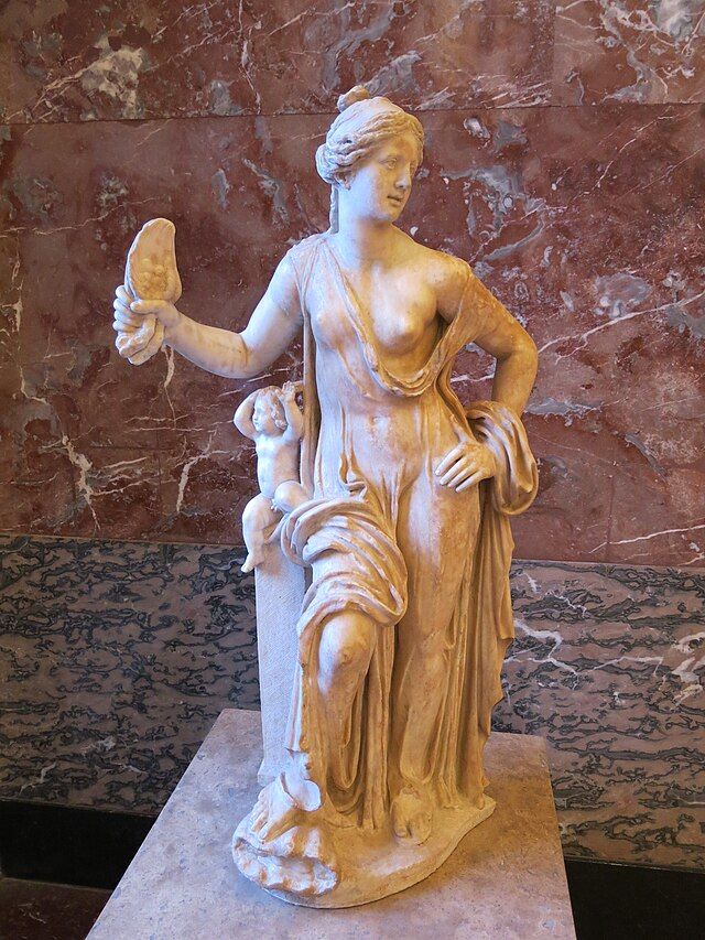 Aphrodite, known as the "Venus Vulgaris"