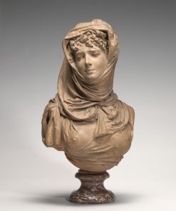 Fantasy Bust of a Veiled Woman (Marguerite Bellanger?)