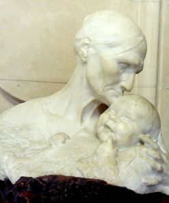 Grandmother's kiss Jean Dampt