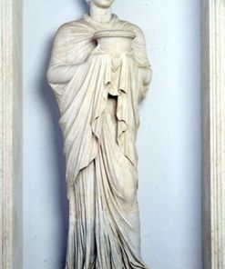 Statue of priestess or Muse