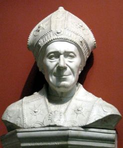 Portrait of Bishop Leonardo Salutati