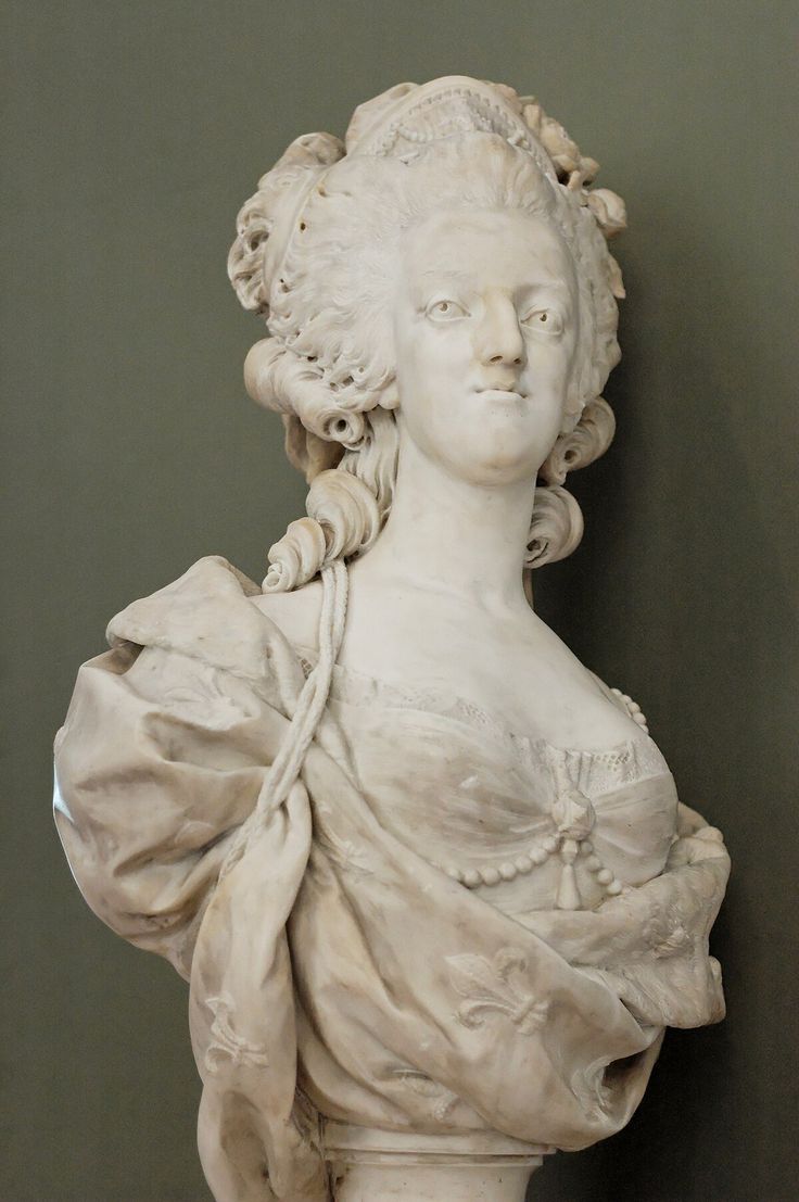 Portrait of Marie Antoinette Louis-Simon Boizot