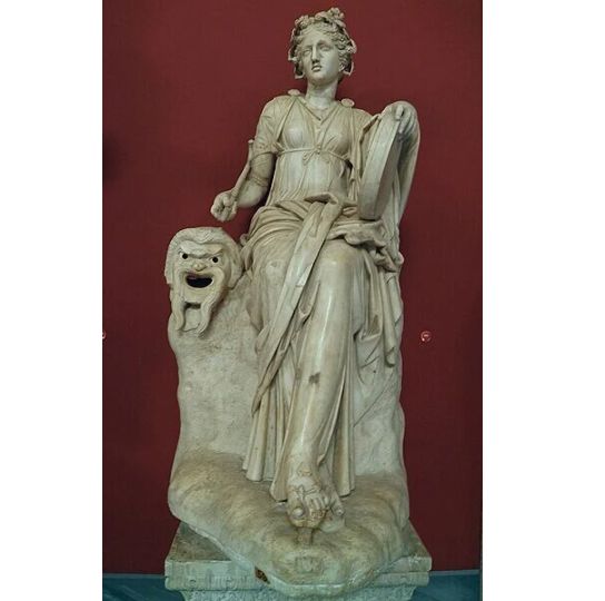 Seated Muse, Thalia