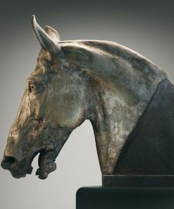 Head of a Horse. Study for Equestrian Statue of Christian IX