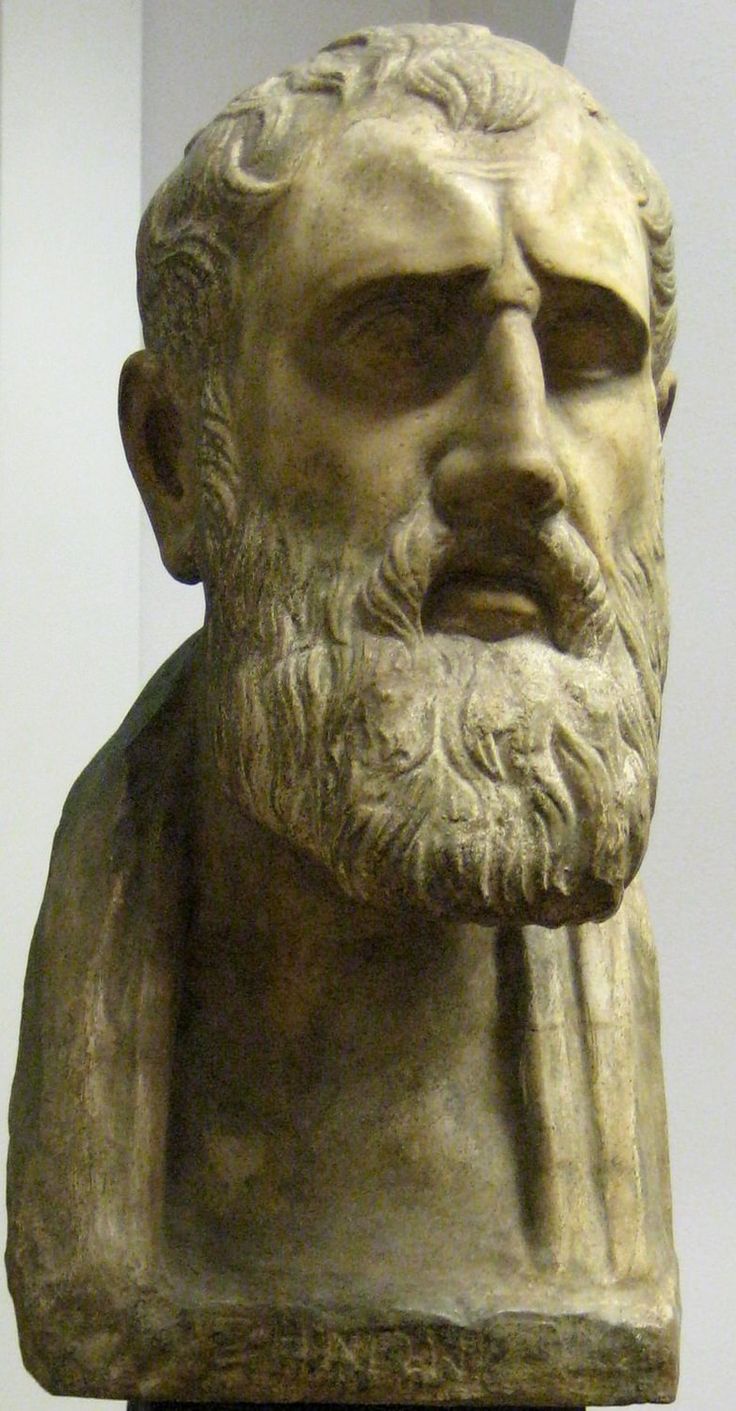 Portrait of Zeno of Kition, Greek Philosopher