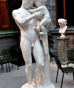 Faun playing with his younger brother