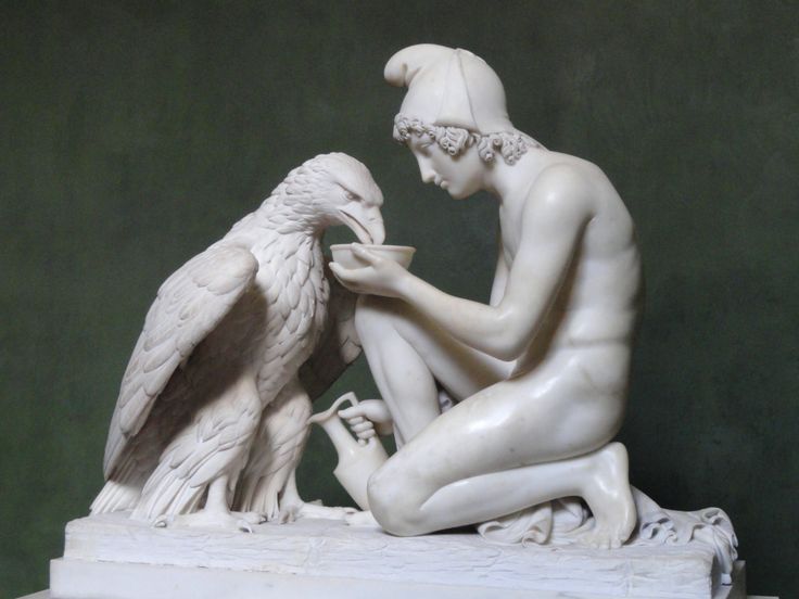 Ganymede with Jupiter's Eagle