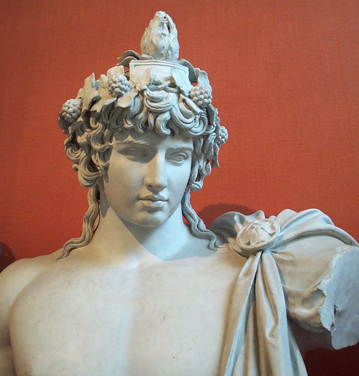 Bust of Antinous as Dionysus