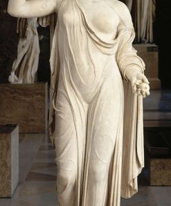 Aphrodite, goddess of love, of the "Venus Genetrix" type