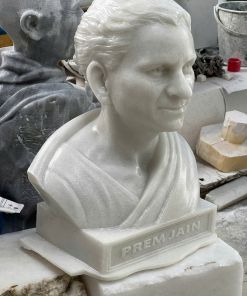 Custom stone marble portraits